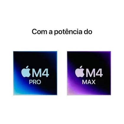 MacBook Pro Apple 14", M4 Max, CPU 14 Núcleos, GPU 32 Núcleos, Neural Engine de 16 Núcleos, 36GB RAM, SSD 1TB, Preto-espacial - MX2K3BZ/A