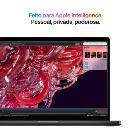 MacBook Pro Apple 14", M4 Max, CPU 14 Núcleos, GPU 32 Núcleos, Neural Engine de 16 Núcleos, 36GB RAM, SSD 1TB, Preto-espacial - MX2K3BZ/A