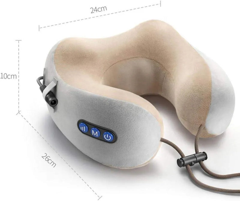 Massageador Para Pescoço Lombar Travesseiro Almofada