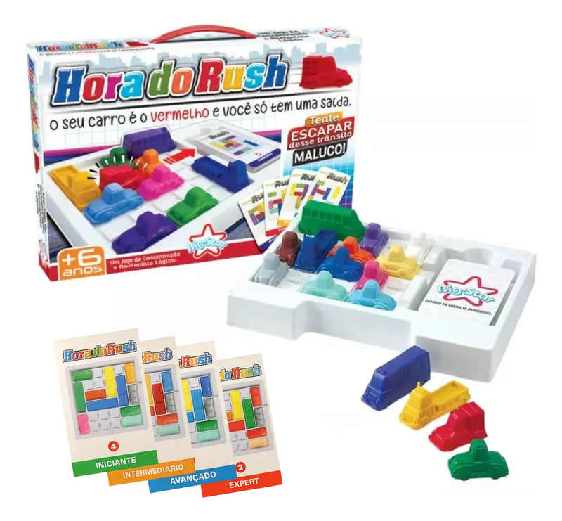 Brinquedo Infantil Hora Do Rush Tabuleiro Divertido