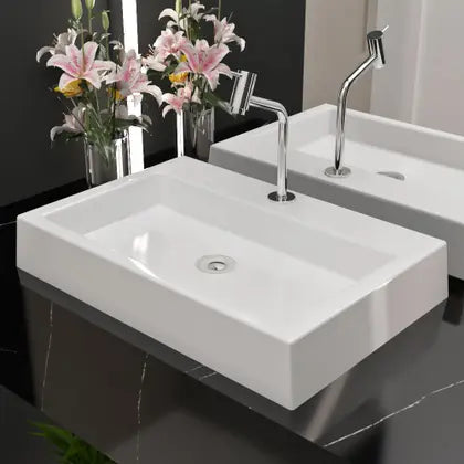 Cuba Pia De Apoio 56x38cm Retangular Para Banheiro Lavabo Rubi Beltempo